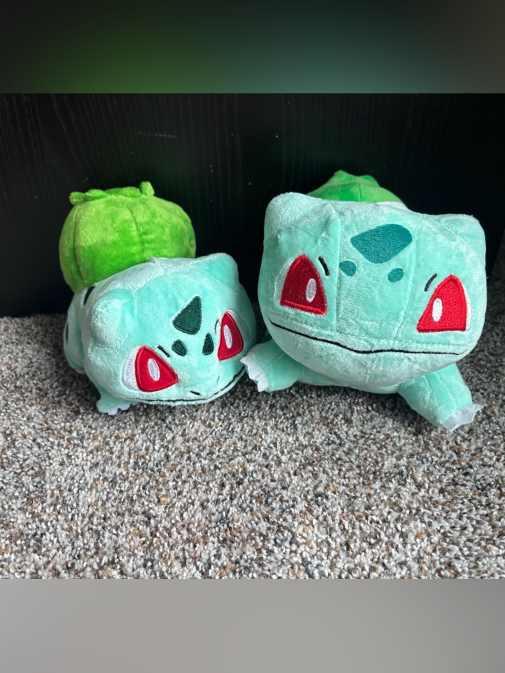 Pokemon Bulbasaur Plush Bundle 2 Sizes Grass Starter Plush Set